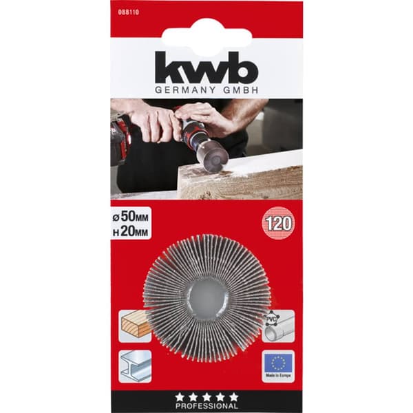 kwb 088110 Lamellslip, korund, 120 - fin 1 st