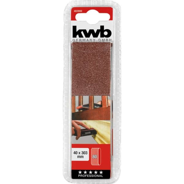 kwb 483900 Handslip för slipband 40 x 303 mm 1 st