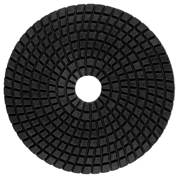 Polerande kardborre för stengods 125 mm, K100