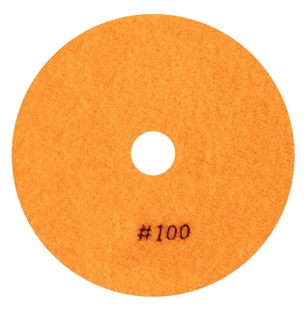 Polerande kardborre för stengods 125 mm, K100