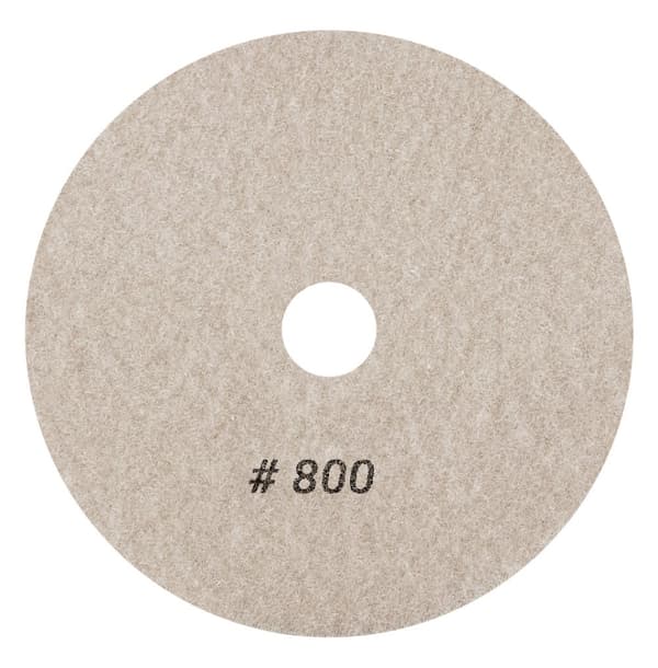 Poleringsvelcro til stentøj 125 mm, K800