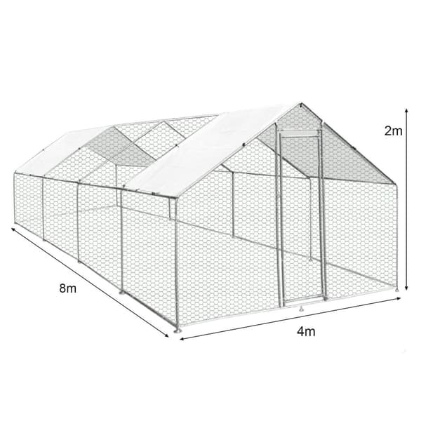 Chicken Run 4m x 8m x 2m | MonsterShop