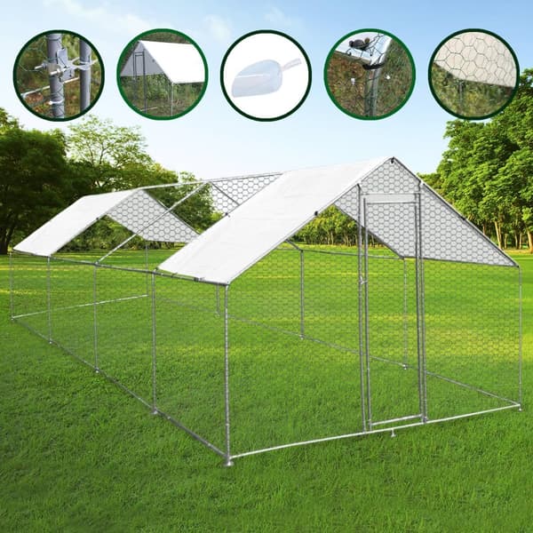 Chicken Run 4m x 8m x 2m | MonsterShop