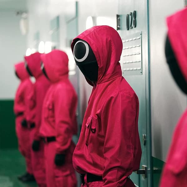 Squid Game, Udklædningsmaske - Cirkel