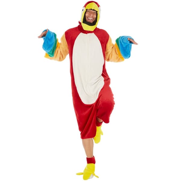 Unisex kostume Papegøje