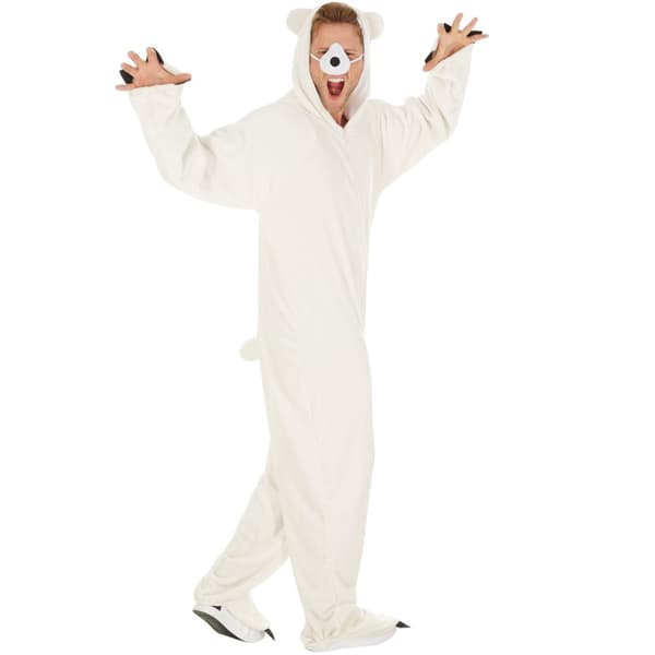 Unisex kostume Isbjørn