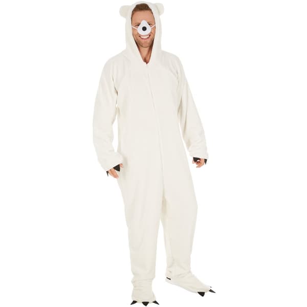 Unisex kostume Isbjørn