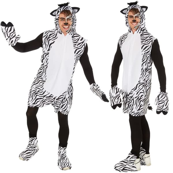 Unisex kostume Zebra
