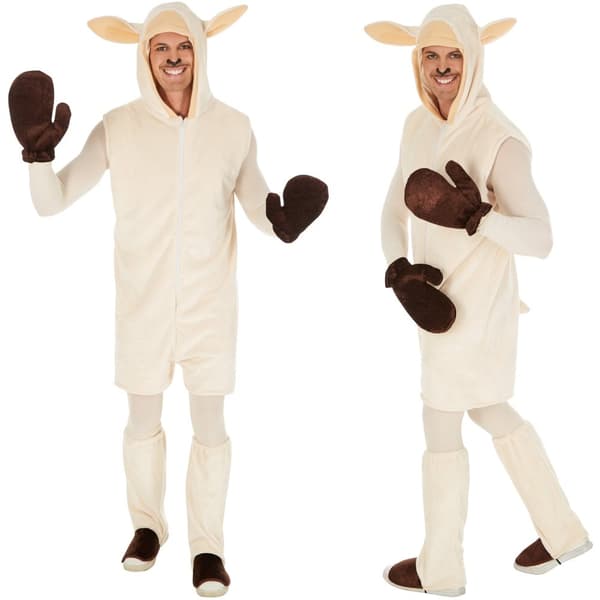 Unisex kostume Får
