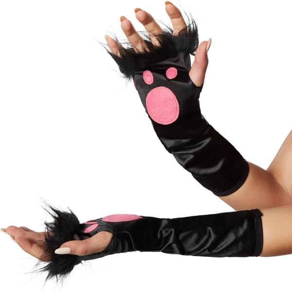 Spindende kat kostume