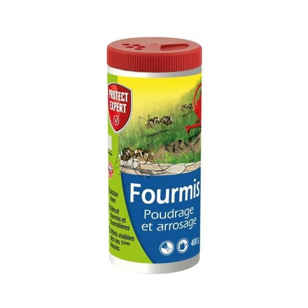 PROTECT EXPERT FOURPOUD400 Puder och vattnar 400g Fight Against Myror,