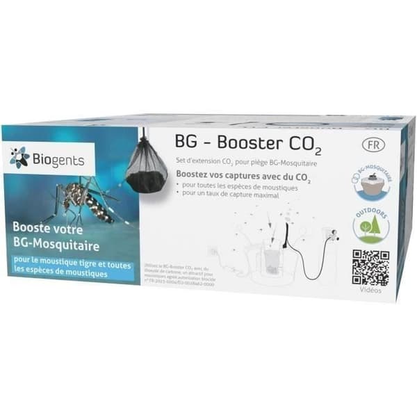 BG-Booster BIOGENTS för CO²-anslutning