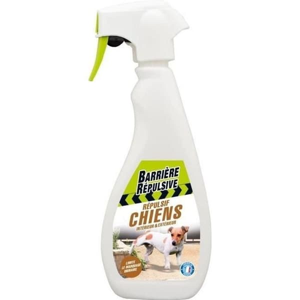 Hundavstötande inomhus och utomhus - REPELLENT BARRIER - Färdig att använda - Geraniol och eteriska oljor