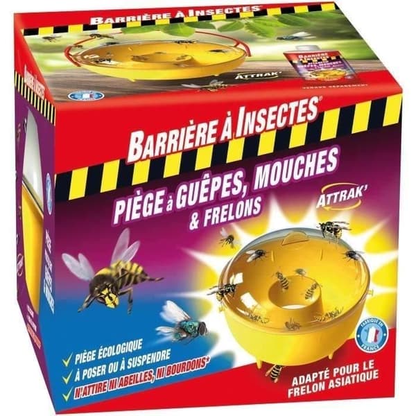 Fälla för getingar, hornets, flugor och småflugor - 1 fälla