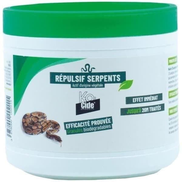 K-OCIDE Granulat Bio-repellent - 350 g - För ormar