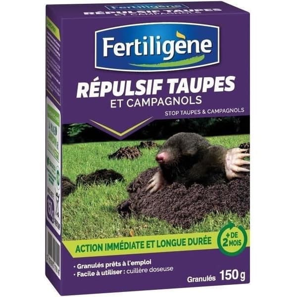 FERTILIGENE - Granulerade medel mot mullvad/musråtta PAE 150g