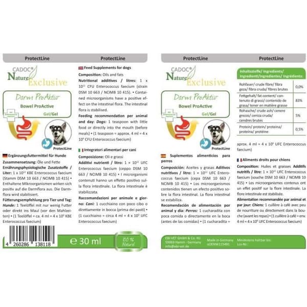 Cadoc Caodc - Proaktivt tarmtillskott NATUR EXKLUSIVT - 138118