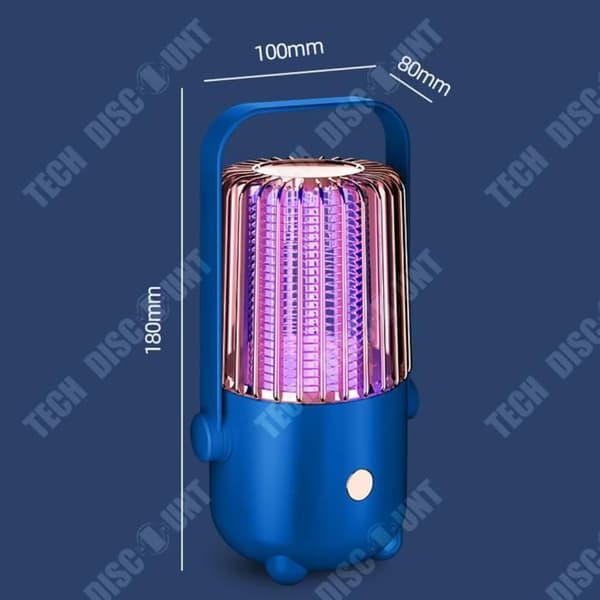 TD® Electric Shock Mosquito Killer Lamp USB Uppladdningsbar Mosquito Killer Bärbar myggdödare Mosquito Killer