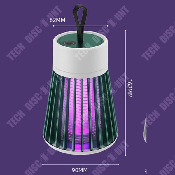 TD® Inomhushushållsmyggdödare Electric Shock Myggavvisande myggdödarlampa