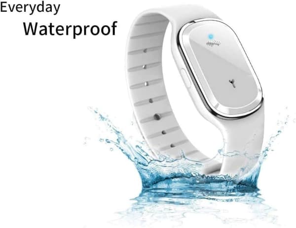 Armband myggskydd ultraljud, elektronisk mygg-armbandsur med USB-laddning