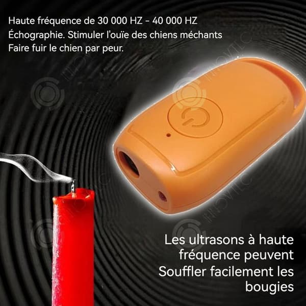 INN Ultrahögfrekvent hundrepellant 30000HZ-40000HZ effektivt avstånd 8 meter för att förhindra hundar från att bita och skälla