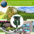 Miniatyrbild 4 av 4: INN Mole Repellent 1000mah IPX67 5 nivåer justerbar infraröd detektering blixt nattvibrationsenhet ultraso kattavvisande