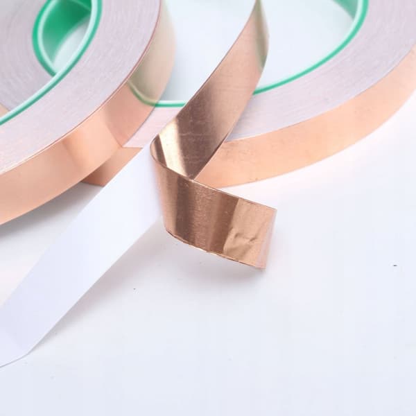 Kobberfolietape Selvklæbende til snegleafskærmning 35 mm x 20 m