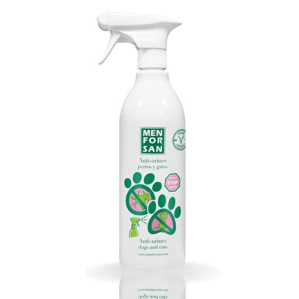 Menforsan Anti-Piss hundar och katter 750ml, pedagogprodukt, förebygger oönskad urin, giftfri, färgar inte