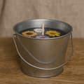 Miniatyrbild 5 av 6: Utomhusavvisande Paket med 4 Citronella-ljus och Metallhink – 12 timmars varaktighet