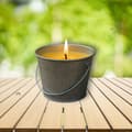 Miniatyrbild 6 av 6: Utomhusavvisande Paket med 4 Citronella-ljus och Metallhink – 12 timmars varaktighet