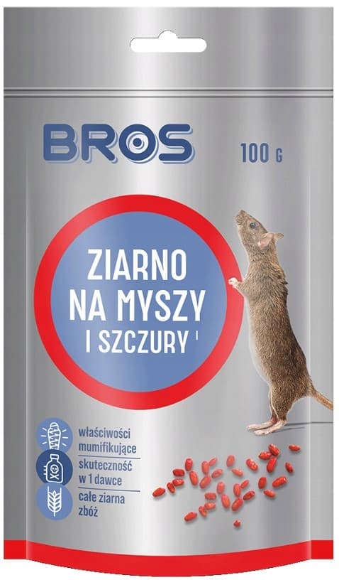 BROS KORN TIL MUS OG ROTTER GIFT TIL GNAVERE 100 g
