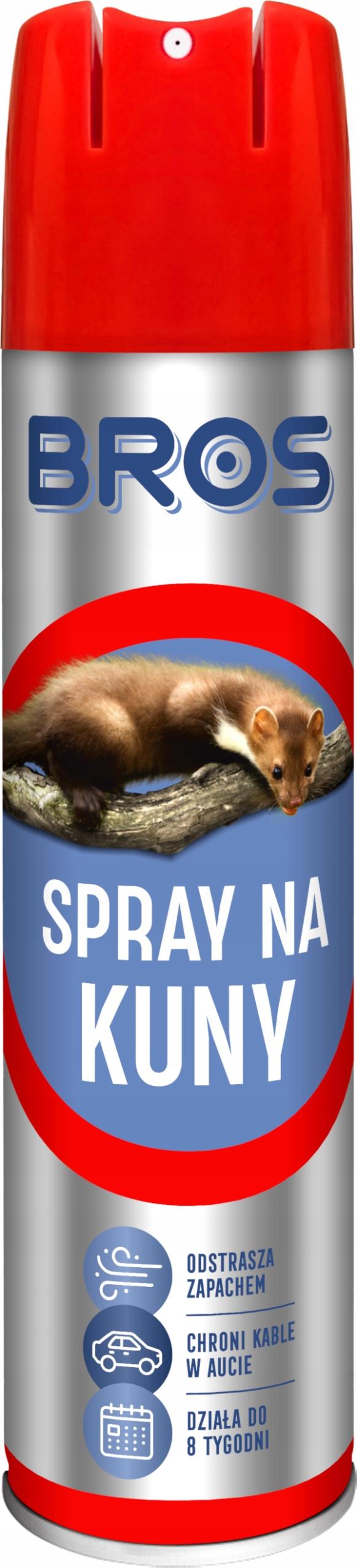 BROS MARTEN SPRAY virker effektivt i op til 8 uger, 400 ml