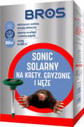 Miniatyrbillede 3 af 11: BROS SONIC solcelledrevet muldvarpe- og gnaver-slangeafvisende middel 1 stk.