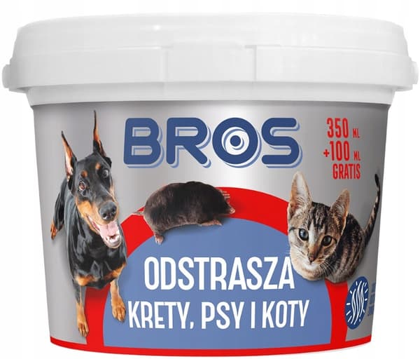 BROS-karkotinvalmiste kissoille, koirille ja myyrille 450 ml