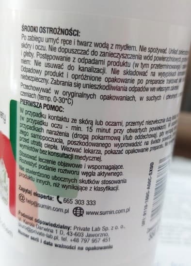 SUMIN myyräkarkottava neste 550 ml