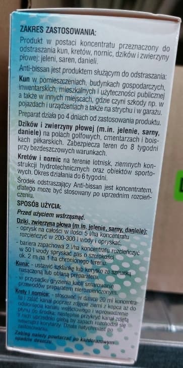 SUMIN nestemäinen eläinkarkote MARTENS WILD MOLE VOLLEYS 100 ml