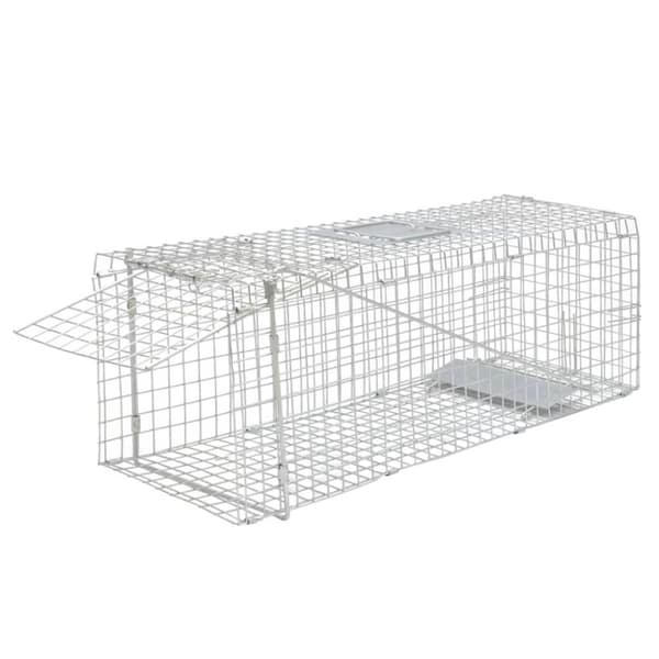 vidaXL levende fælde 80 cm galvaniseret