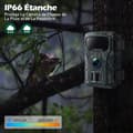Miniatyrbild 4 av 6: CAMPARK 4K 40MP jaktkamera - Nattseende - 0.1s trigger - IP66 - 2'' LCD