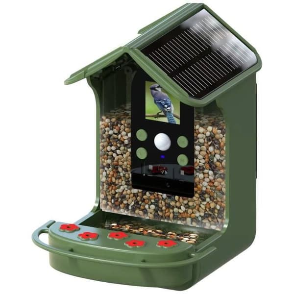 Easypix BirdyCam jaktkamera med grön matautomat