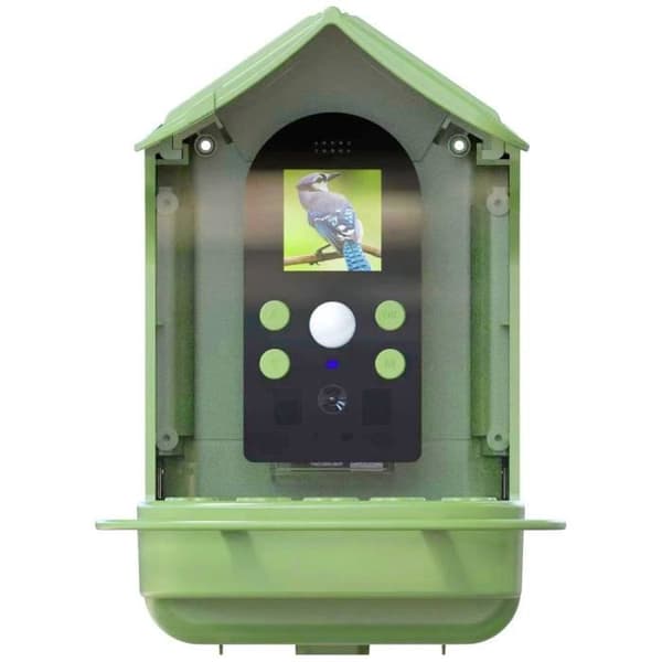 Easypix BirdyCam jaktkamera med grön matautomat