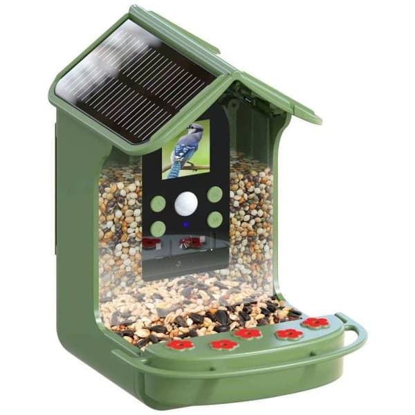 Easypix BirdyCam jaktkamera med grön matautomat