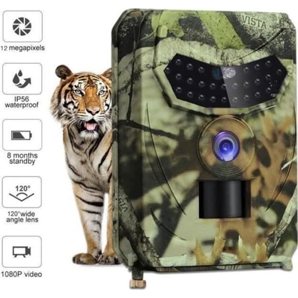 TD-kamera 1080P Wild Animal HD Vattentät kameraövervakning Infraröd termisk avkänning Night Vision-kamera