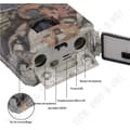 Miniatyrbild 4 av 4: TD® Trail Camera Vattentät 26 lysdioder 12MP 1080P HD 120° Vidvinkel Trail Camera, infraröd rörelsesensor