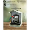 Miniatyrbild 2 av 4: Övervakningskamera - TECHNAXX - FULL HD BIRDCAM TX-165 - Grön - Väderbeständig - Trådlös