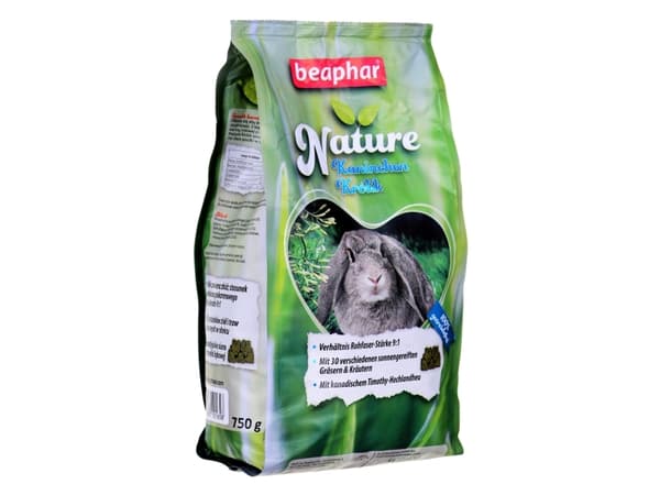Beaphar Nature, 750 g, Kaniini, A-vitamiini, B1-vitamiini, B12-vitamiini, B2-vitamiini, B6-vitamiini, B9-vitamiini (foliinsyreeni), C-vitamiini,...