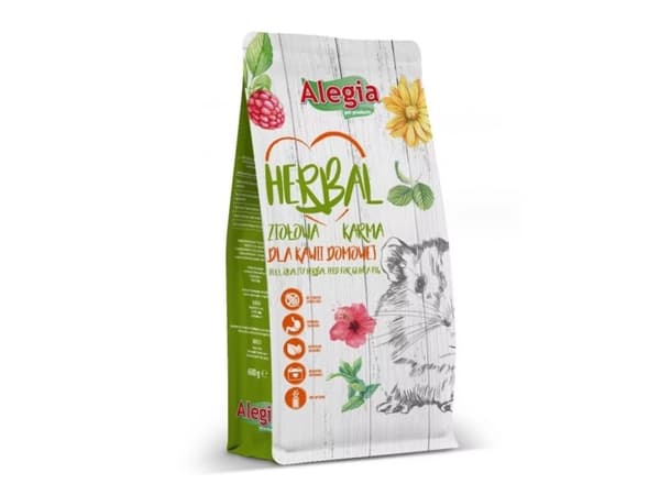 ALEGIA Herbal torrfoder för marsvin - 600 g