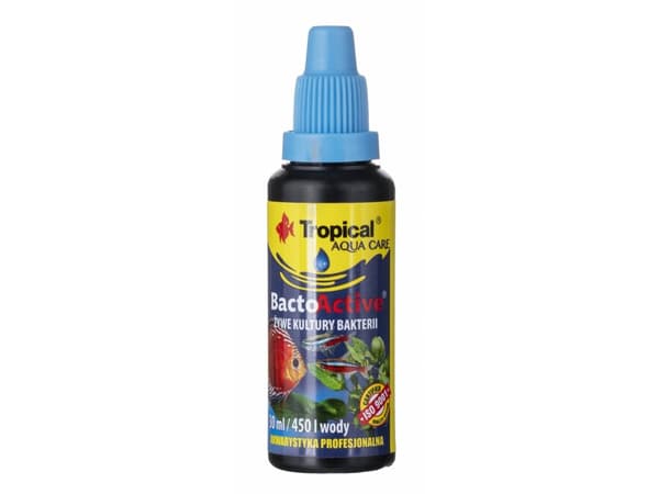TROPICAL Bacto-Active - levende bakteriekulturer for akvariet - 30 ml