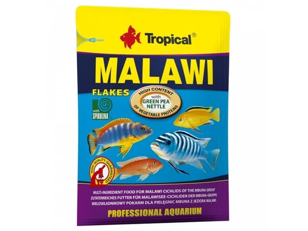 TROPICAL Malawi - foder för akvariefiskar - 250 ml/50 g