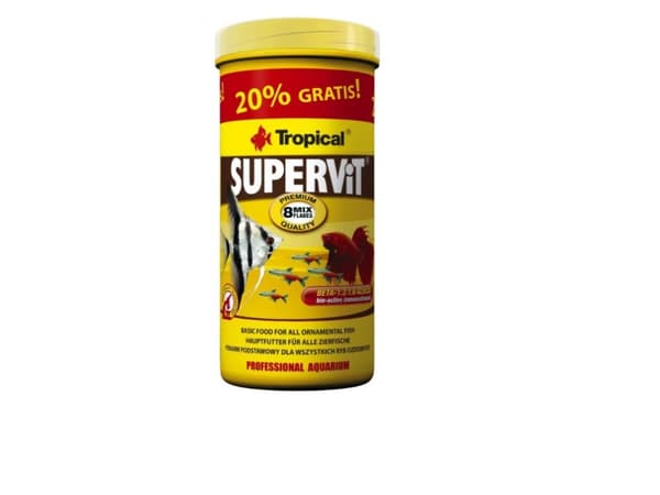 TROPICAL Supervit - Føde til alle prydfisk - 500 ml/100 g