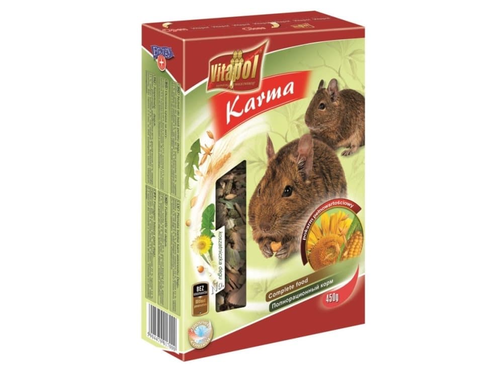 Vitapol zvp-1700, Hay, 450 g, Degoe, Vitamin A, vitamin B, vitamin B1, vitamin B2, vitamin C, vitamin D, vitamin E